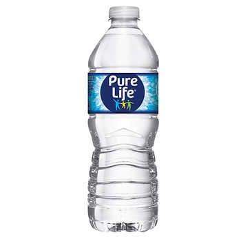 Pure Life Purified Water, 40 Pack - 40 pack, 16.9 fl oz bottles