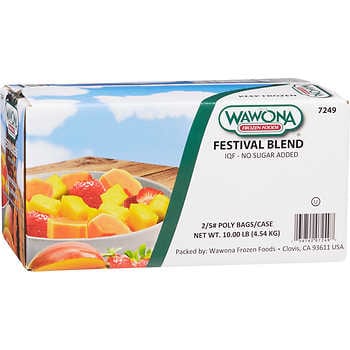 wawona frozen foods peach cup