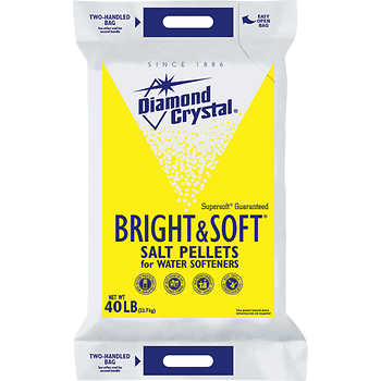 Diamond Crystal Water Softener Pellets 40 Lb Costco