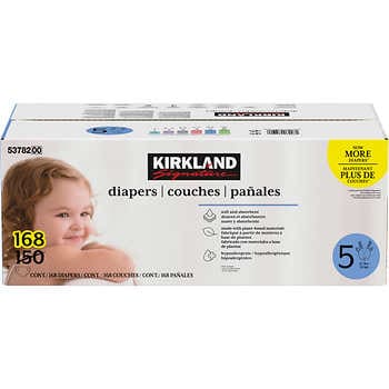 Costco size store 2 diapers weight