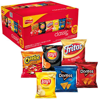 Frito-Lay Flamin' Hot Mix, Variety Pack, 54 ct