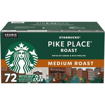 Starbucks Holiday Pike Place Roast Coffee Gift Set With 2 Mugs