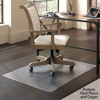 Aothia | Office Clear Floor Mat Hardwood Floor Chair Pad