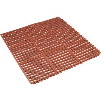 Apache Rib Cocoa Brown 3 ft. x 4 ft. Commercial Door Mat