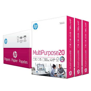 Multipurpose Copy Printer Paper 10 Ream Case 20Lb Paper 5,000 Sheets White  NEW 7445001792791