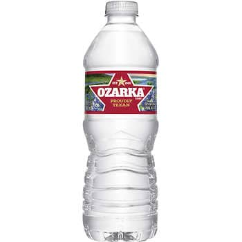 OZARKA Brand 100% Natural Spring Water, 16.9-ounce plastic bottles