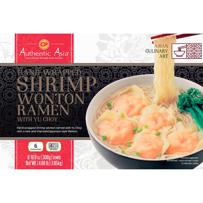 Cp Authentic Asia Shrimp Wonton Ramen 10 9 Oz 6 Ct Costco