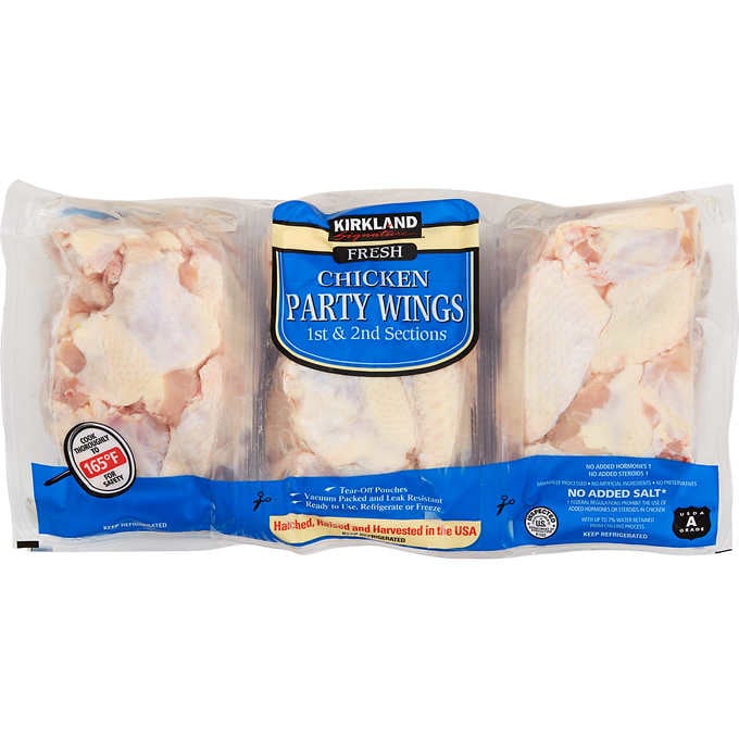 Kirkland Signature Chicken Party Wings, 7 lb avg wt | Costco