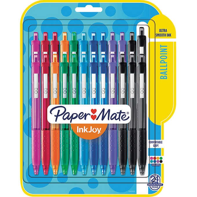 Paper Mate InkJoy Gel Pens, Medium Point, Assorted - 10 count