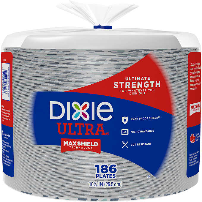 Dixie 10 inch outlet paper plates