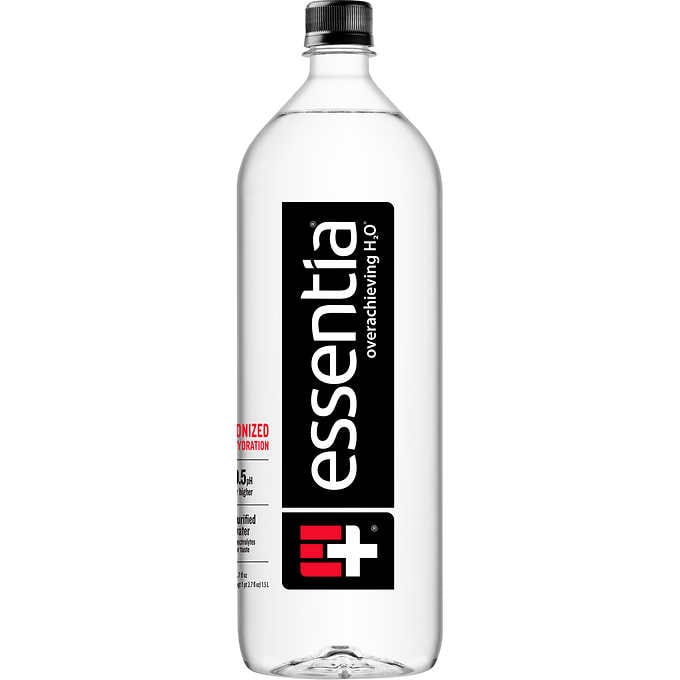 Essentia Ionized Alkaline Water 1 5 Liter 12 Ct Costco