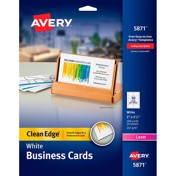 Business Cards Costco / Avery Self Adhesive Business Card Holder Clear 10 Ct Costco / Table of contents 1 costco anywhere visa® business card summary 2 earning costco cash rewards on purchases.if you make your purchase with your costco anywhere visa business card or costco credit.