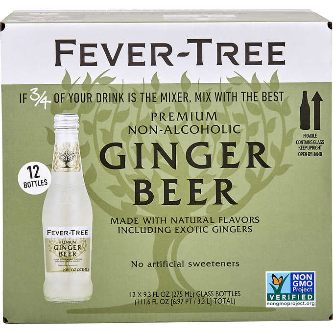 Fever Tree Ginger Beer - 4x200.0 ml