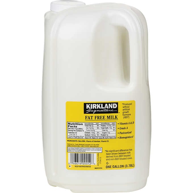 1/2 Gal Skim Milk at Whole Foods Market