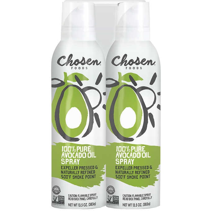 Chosen Foods Avocado Oil Spray, 13.5 oz, 2-count