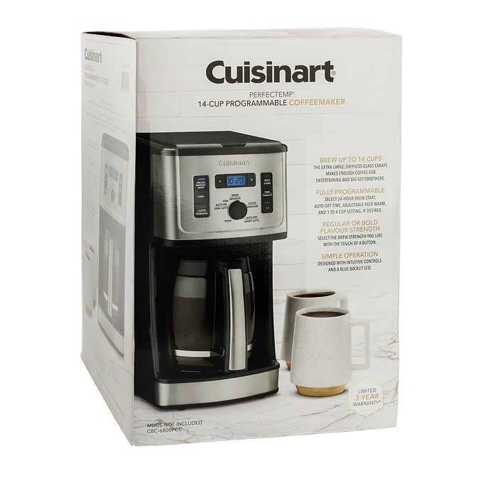 Costco cuisinart coffee on sale maker