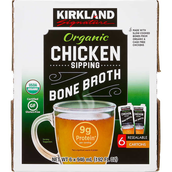 Organic Chicken Stock, 32 Fl Oz, Shipped to You