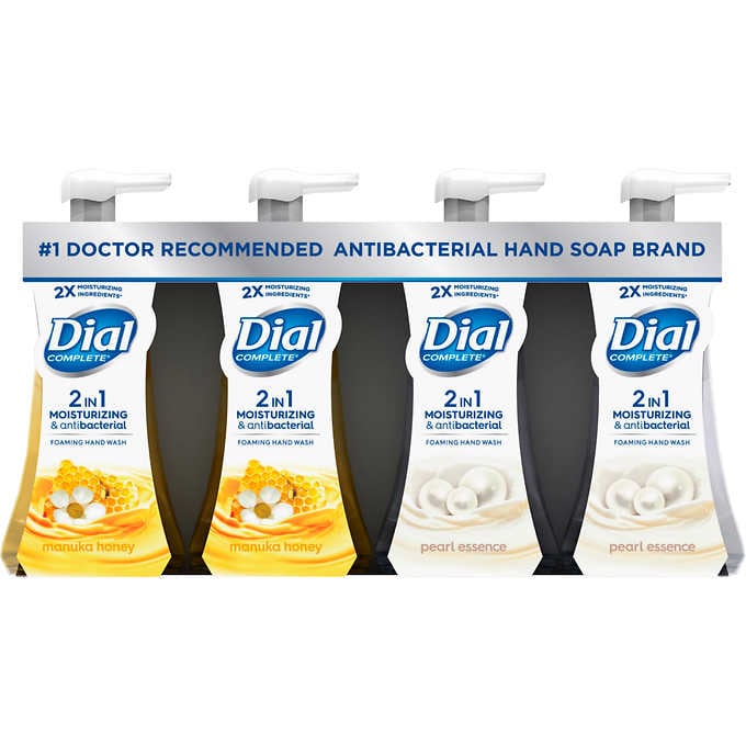 Dial antibacterial hand discount soap with moisturizer