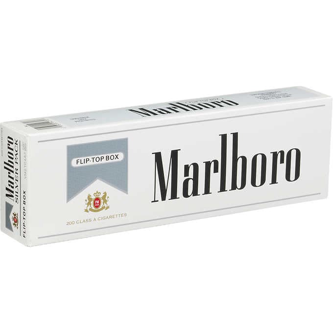 Marlboro Filter Cigarettes, Silver Pack, Mellow Flavor