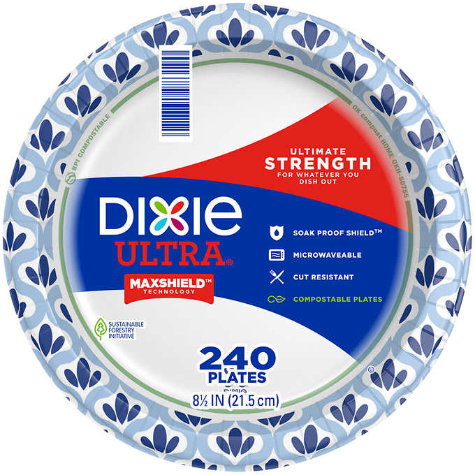 Dixie ultra clearance holiday plates