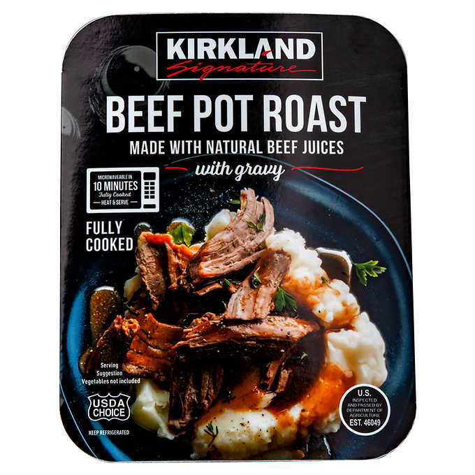 Kirkland Signature Roast Beef NET WT 12 oz (pack of 4).