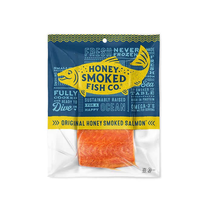 Honey Smoked Fish Co Honey Smoked Salmon Original 1 lb avg wt