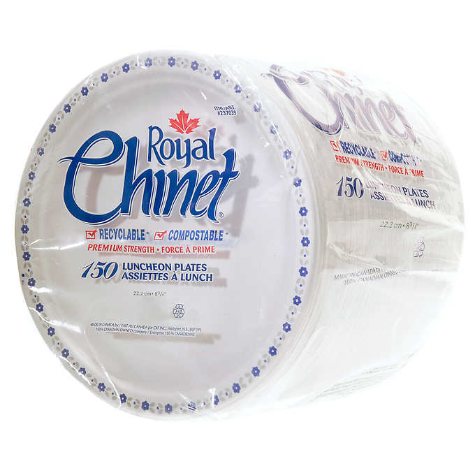 Royal Chinet Luncheon Plates, Pack of 150