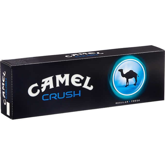 new camel crush tobacco