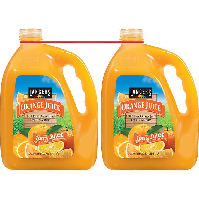 Costco orange deals juice