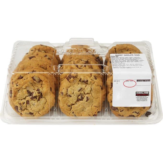 Costco Bakery Gourmet Cookies, Chocolate Chunk, 24 ct