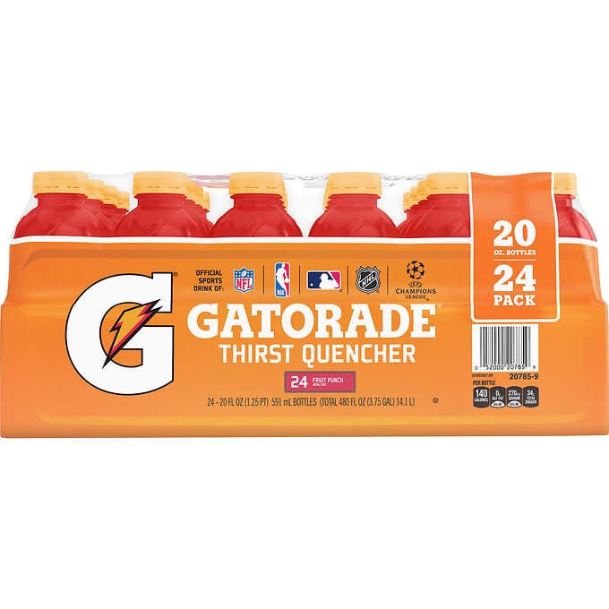 Gatorade G Series Thirst Quencher, Perform, Fruit Punch - 20 fl oz