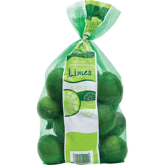 A bag store of lime