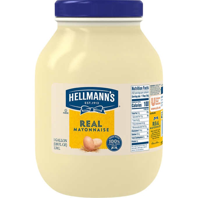 Hellmann S Real Mayonnaise 1 Gallon