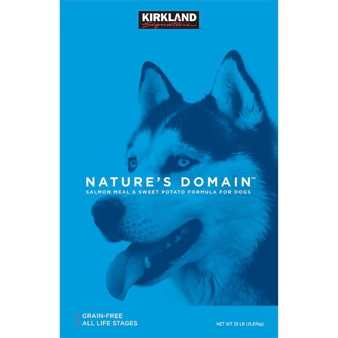 Kirkland signature nature's domain dog food sale