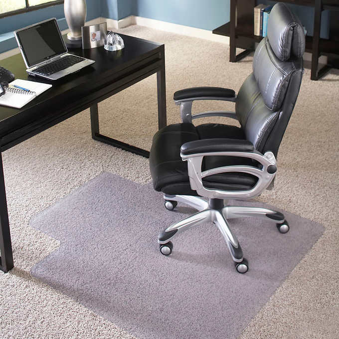 E.S. Robbins 36 x 48 Chair Mat for Hard Surface Floors in Clear