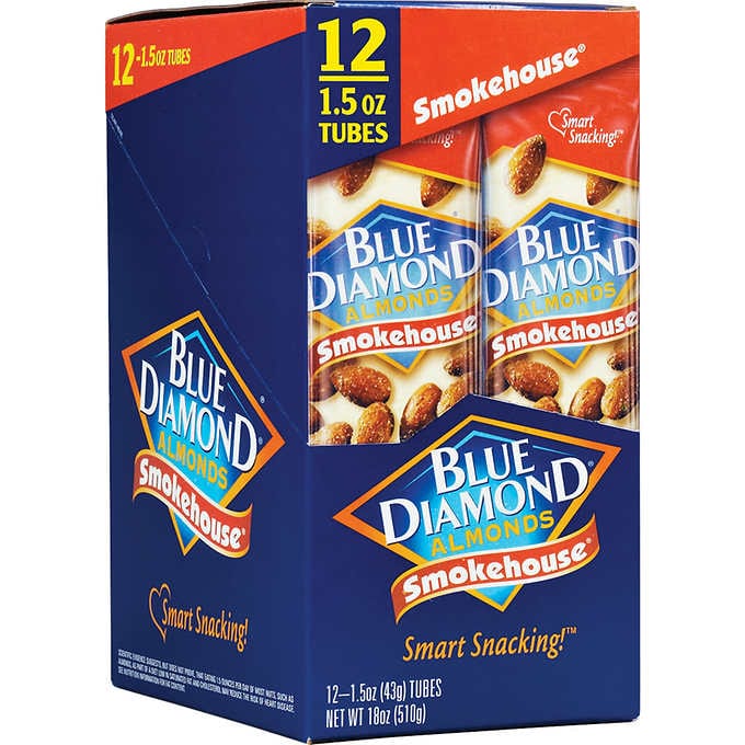 Blue diamond on sale smokehouse almonds