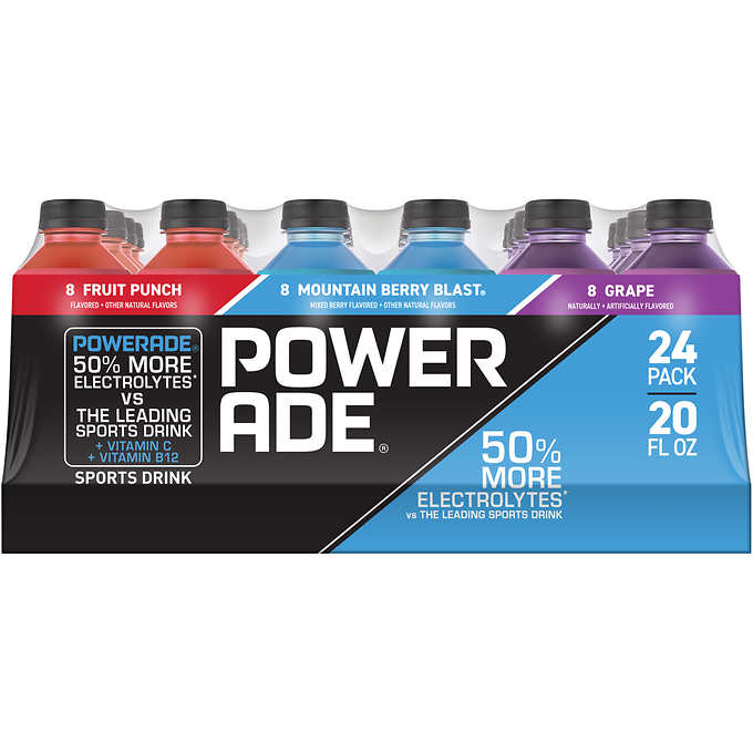 Powerade Orange, 20 Oz. Bottles, 24 Pack