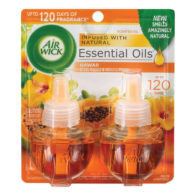 Air Wick - Essential Oils Warmer & Refill - Country Berries - Save