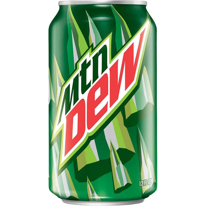 Mtn Dew, 12 fl oz, 36 ct