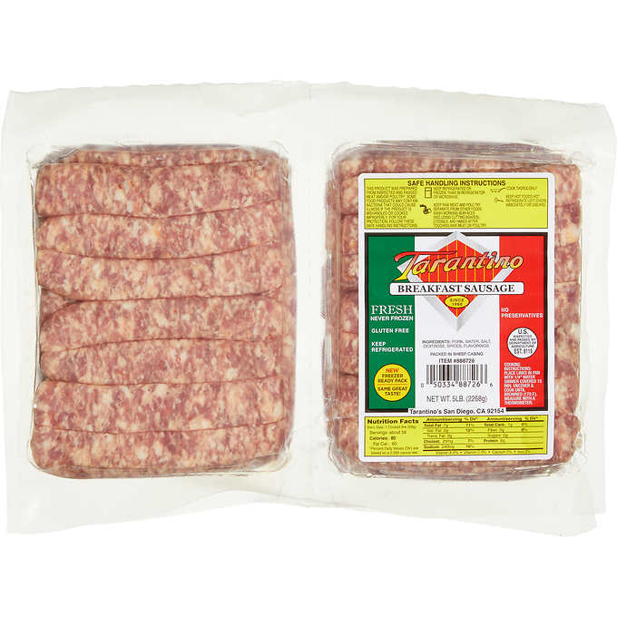 breakfast sausage package