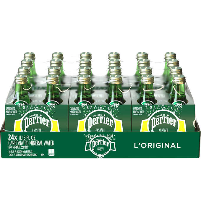 Perrier Sparkling Natural Mineral Water 11.15 oz – Klein's Bakery & Café