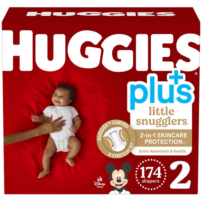 huggies diapers size 2 228 count