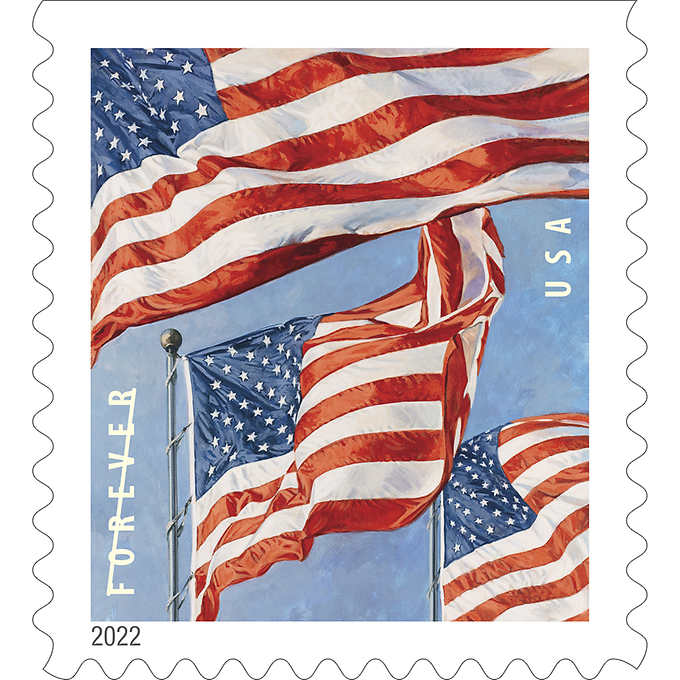 USPS Flag 2017 Forever Stamps